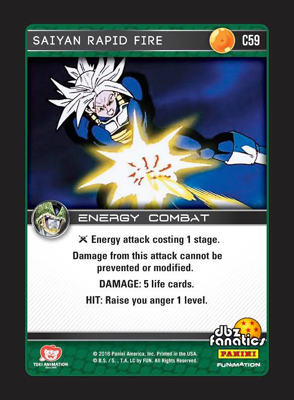 Saiyan Rapid Fire (FOIL)